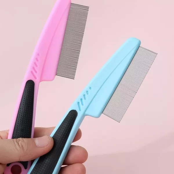 flea comb, flea brush, dog shedding brush