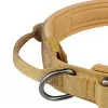 tactical dog collar, training dog collar, metal buckle dog collar