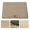 washable dog bed, plush dog bed, dog bed with removable cover