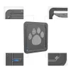 Magnetic Lockable Dog Door