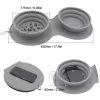 Collapsible Double Bowl for Dog
