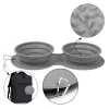 Collapsible Double Bowl for Dog