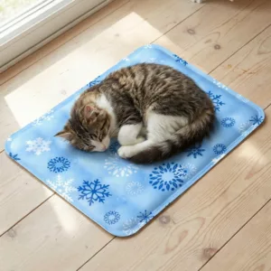 cat cooling mat, pet pad, cat sleeping pad