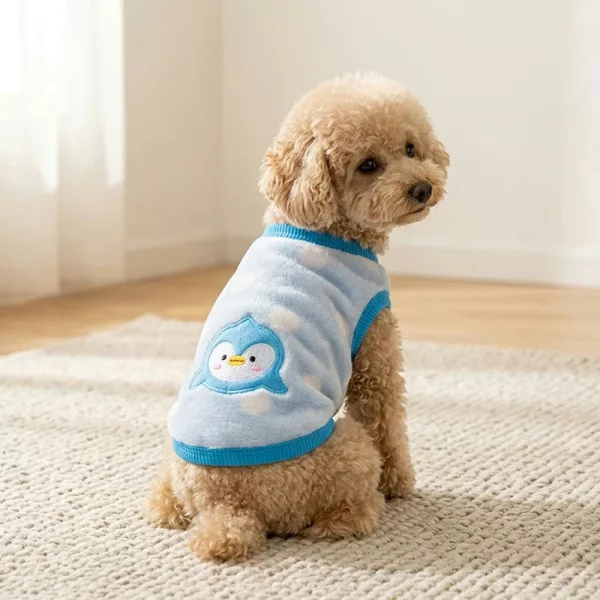 cute dog coat, dog fleece coat, dog fleece vest